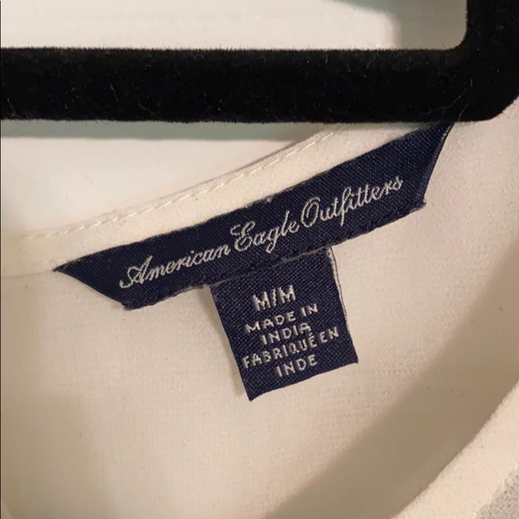 American Eagle white blouse - Picture 4 of 4